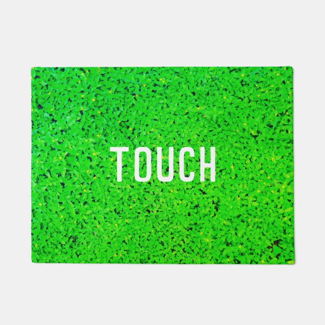 Felpudo Touch Grass (Style: 1) (Anverso)