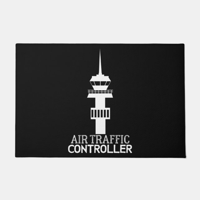 Felpudo Tower Air Traffic Control Controller ATC Aviation (Anverso)
