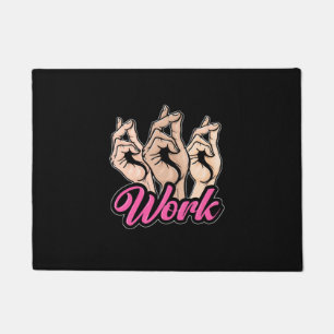 Felpudo Trabajo del actor