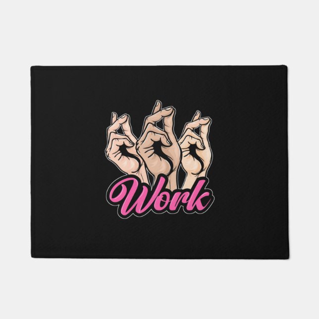 Felpudo Trabajo del actor (Anverso)