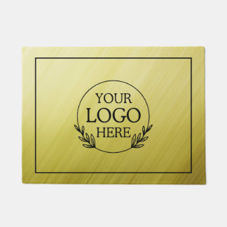 Felpudo Traje de bienvenida personalizado de la empresa co