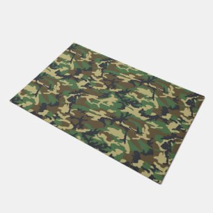 Felpudo Traje de camuflaje de Woodlands al aire libre