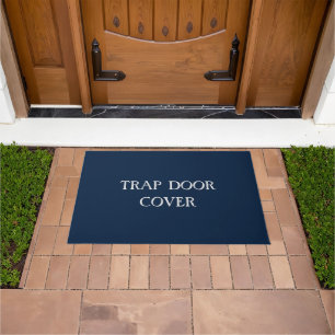 Felpudo "TRAP DOOR COVER" doormat introvertido divertido