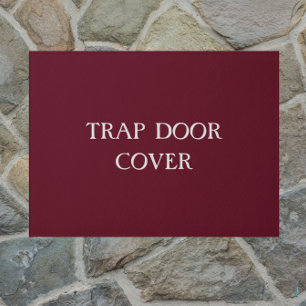 Felpudo "TRAP DOOR COVER" doormat introvertido divertido