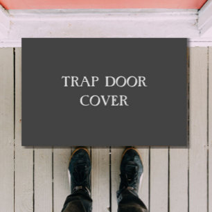 Felpudo "TRAP DOOR COVER" doormat introvertido divertido
