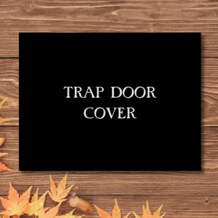 Felpudo "TRAP DOOR COVER" doormat introvertido divertido
