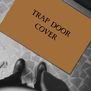 Felpudo "TRAP DOOR COVER" doormat introvertido divertido