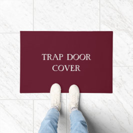 Felpudo "TRAP DOOR COVER" Funny Introvertido Antisocial