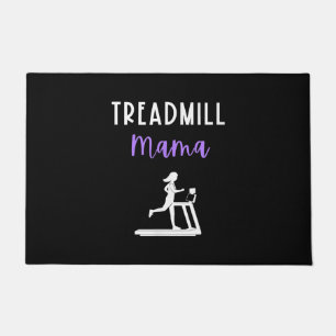 Felpudo Treadmill Mama Runner Mom Corriendo El gimnasio