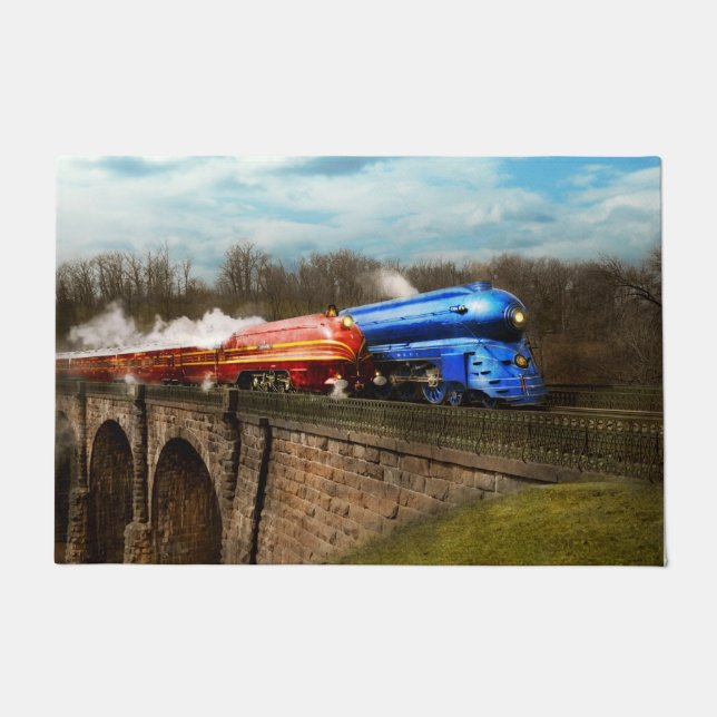 Felpudo Tren - retro - resuelva los Royals 1938 (Anverso)