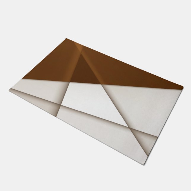 Felpudo Triángulo inclinado con sombra, estilo clásico mod (Angular)