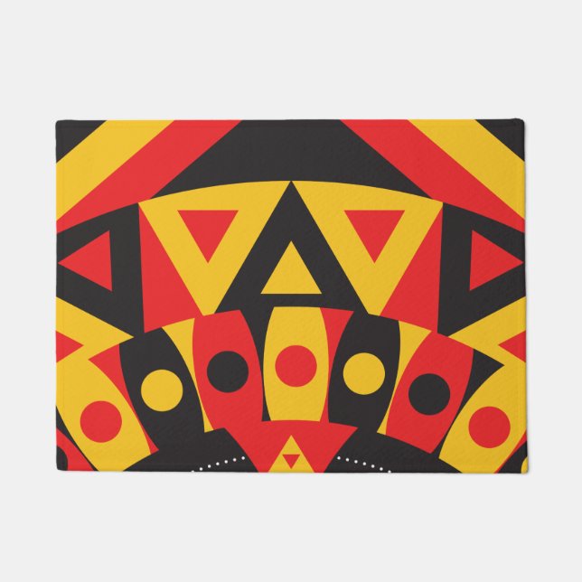 Felpudo tribal aborigen (Anverso)