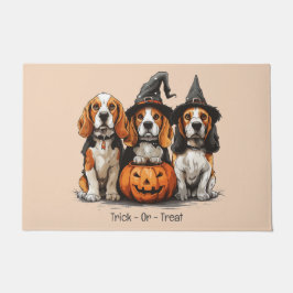 Felpudo Trick O Treat Halloween Beagle Dogs