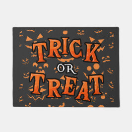 Felpudo Trick o Treat Halloween Doormats
