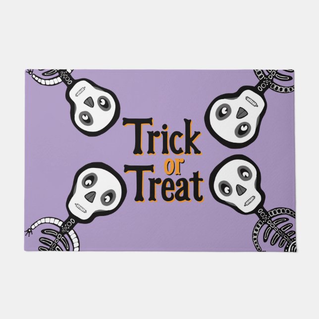 Felpudo Trick o Treat Trivet (Anverso)