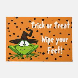 Felpudo Trick or Treat Limpia Tus Pies Halloween