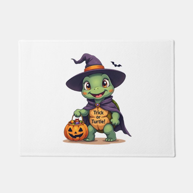 Felpudo Trick-or-Turtle (Anverso)