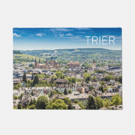 Felpudo Trier Cityscape Panorama Moselle Germany Souvenir