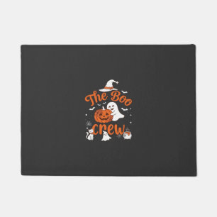 Felpudo Tripulación de Boo Fantasma Calabaza Gato Blanco S