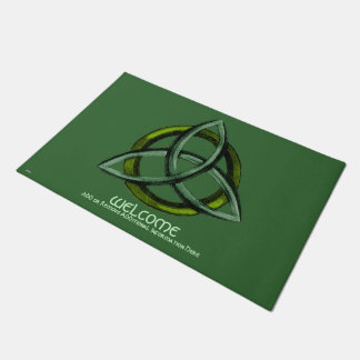 Felpudo Triquetra (verde)