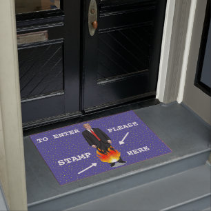 Felpudo Triunfo del fuego de Donald "pantalones en"