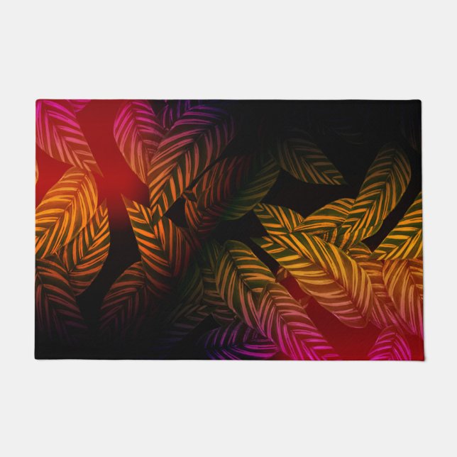 Felpudo Tropical de medianoche (Anverso)