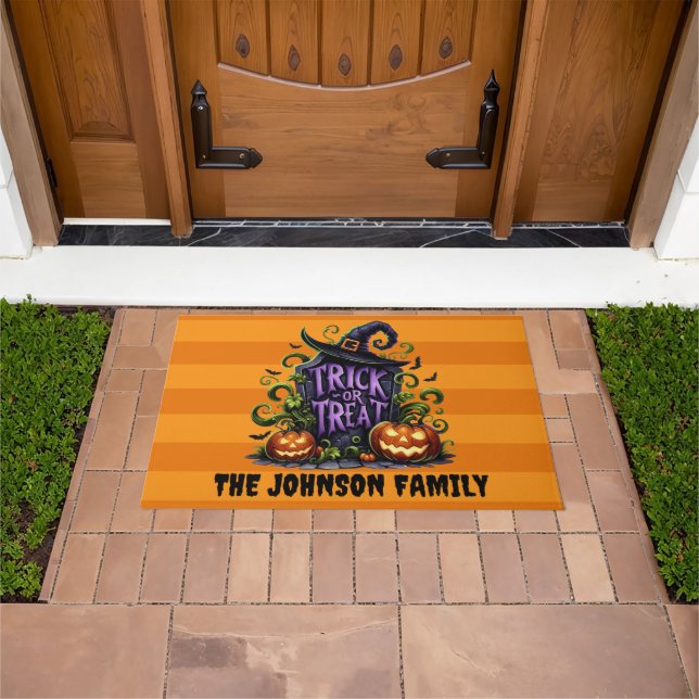 Felpudo Truco o trato ligero (Exterior)