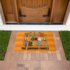 Felpudo Truco o trato ligero