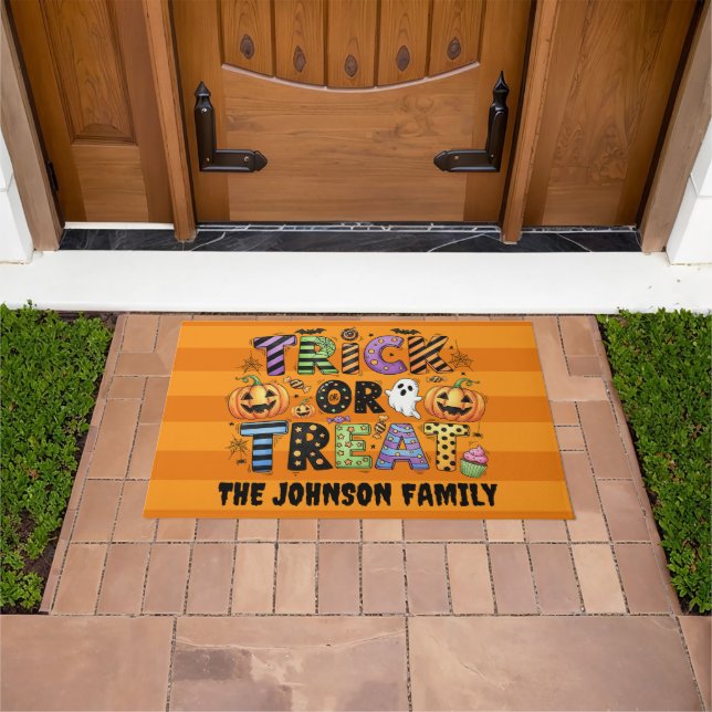 Felpudo Truco o trato ligero (Exterior)