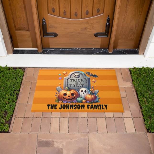 Felpudo Truco o trato ligero (Exterior)