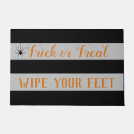Felpudo Truco o trato limpia tus pies Halloween