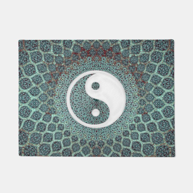 Felpudo Trullo de Yin Yang (Anverso)