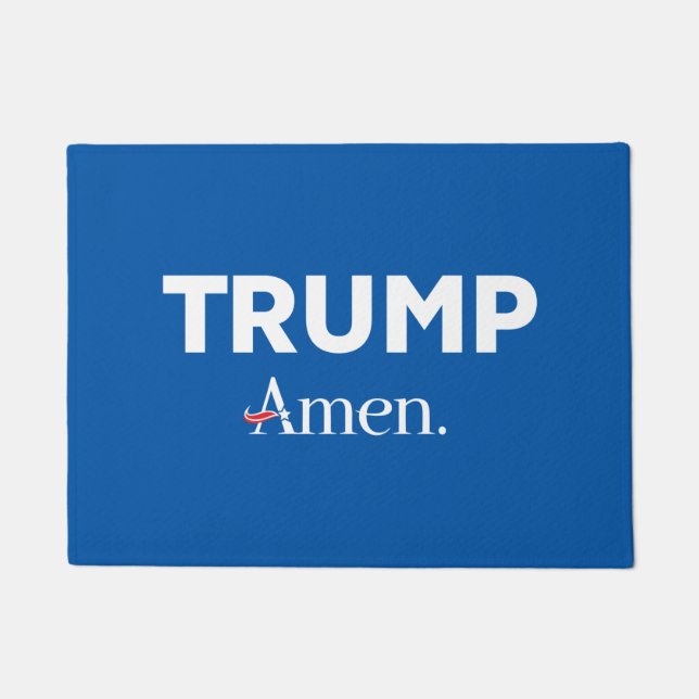 Felpudo Trump Amen (Anverso)