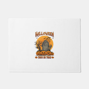 Felpudo Tumba de Zombie Mano de Halloween Truco o Trato Pu