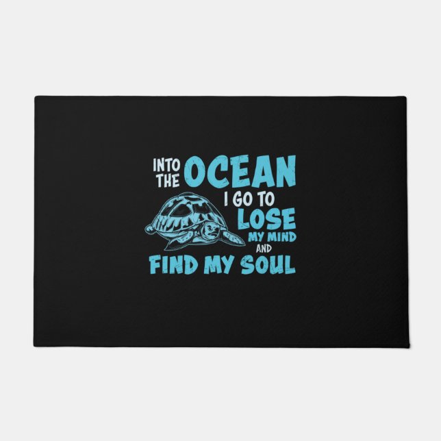 Felpudo Turtle Lover | Into The Ocean (Anverso)