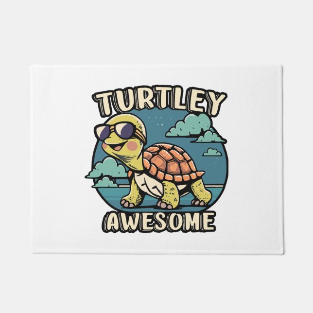Felpudo Turtley impresionante  (Anverso)