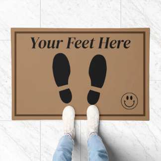 Felpudo Tus pies aquí