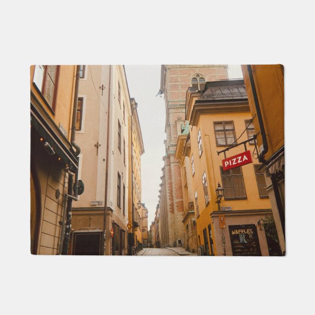 Felpudo Tyska Brinken, Gamla Stan, Old Town, Stockholm (Anverso)