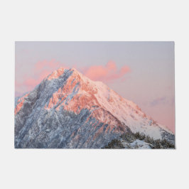 Felpudo Última luz solar en la montaña Storžič, Eslovenia