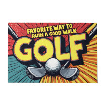 Un Buen Paseo Por La Manera Favorita Del Golf.