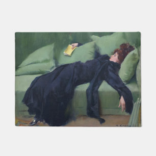 Felpudo Un Chica Decadente - Ramon Casas