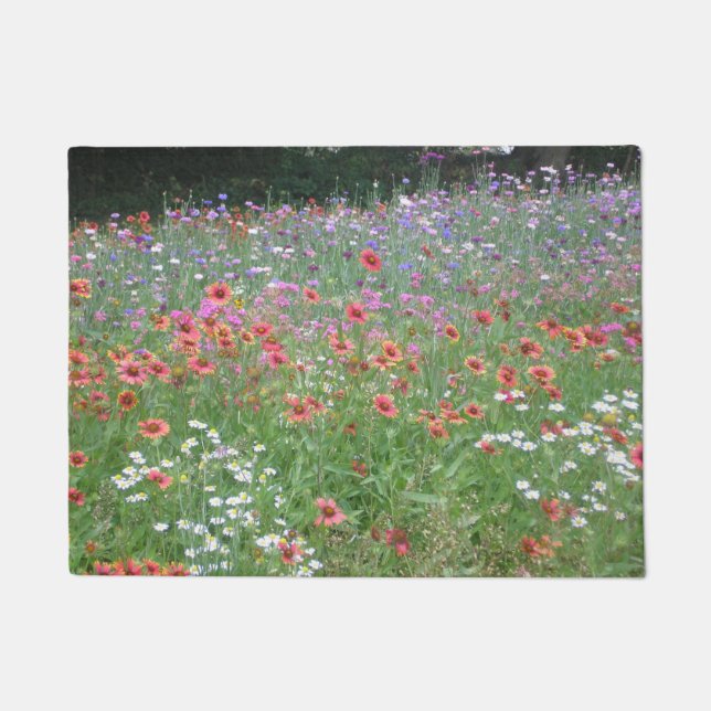 Felpudo "¡Un jardín de flores silvestres!" (Anverso)