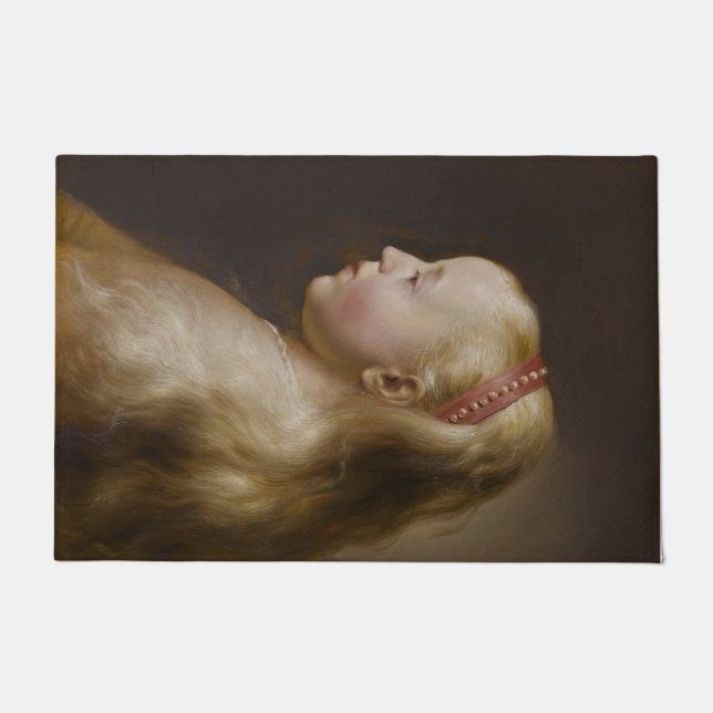 Felpudo Un joven Chica rubio (por Jan Lievens) (Anverso)