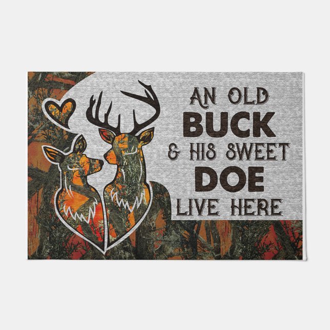 Felpudo Un Pato Viejo Y Su Dulce Doe, Parejas De Cerveza (Anverso)