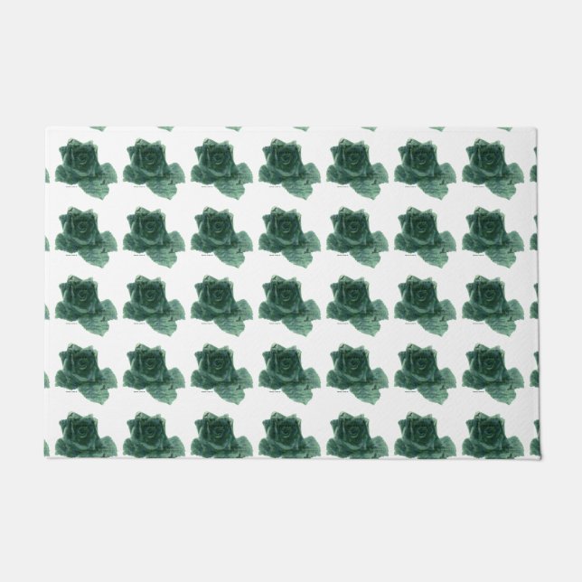 Felpudo Un Pequeño Pájaro Me Dijo Rosa (Anverso)