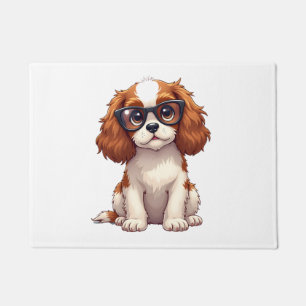Felpudo Un perro adorable King Charles Spaniel COPIA