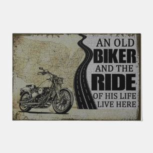 Felpudo Un Viejo Biker Y El Paseo De Su Vida
