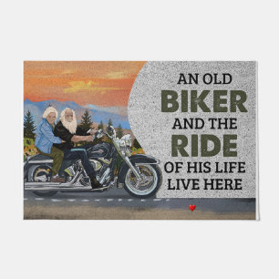 Felpudo Un Viejo Biker Y El Paseo De Su Vida