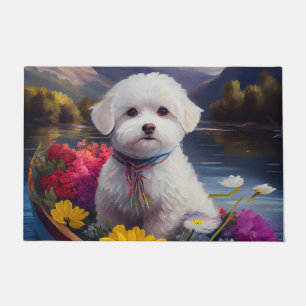 Felpudo Una Aventura Escenaria: Una Aventura Bichon Frise