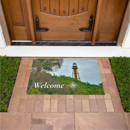 Felpudo Una bienvenida sanibel